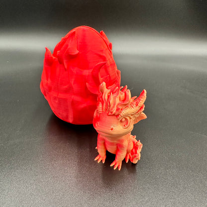 3D Printed Baby Dragon Egg