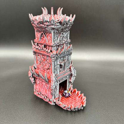 3D Printed Dice Tower