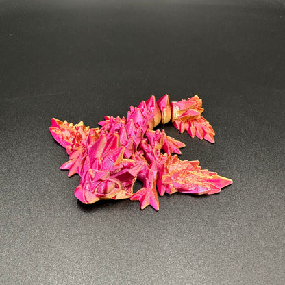 3D Printed Tiny Crystal Dragon