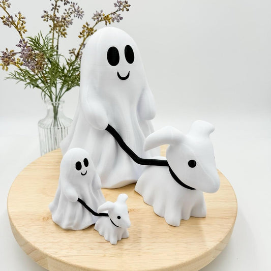 Ghost Walking Dog Home Decor Halloween Decoration 3D Printed