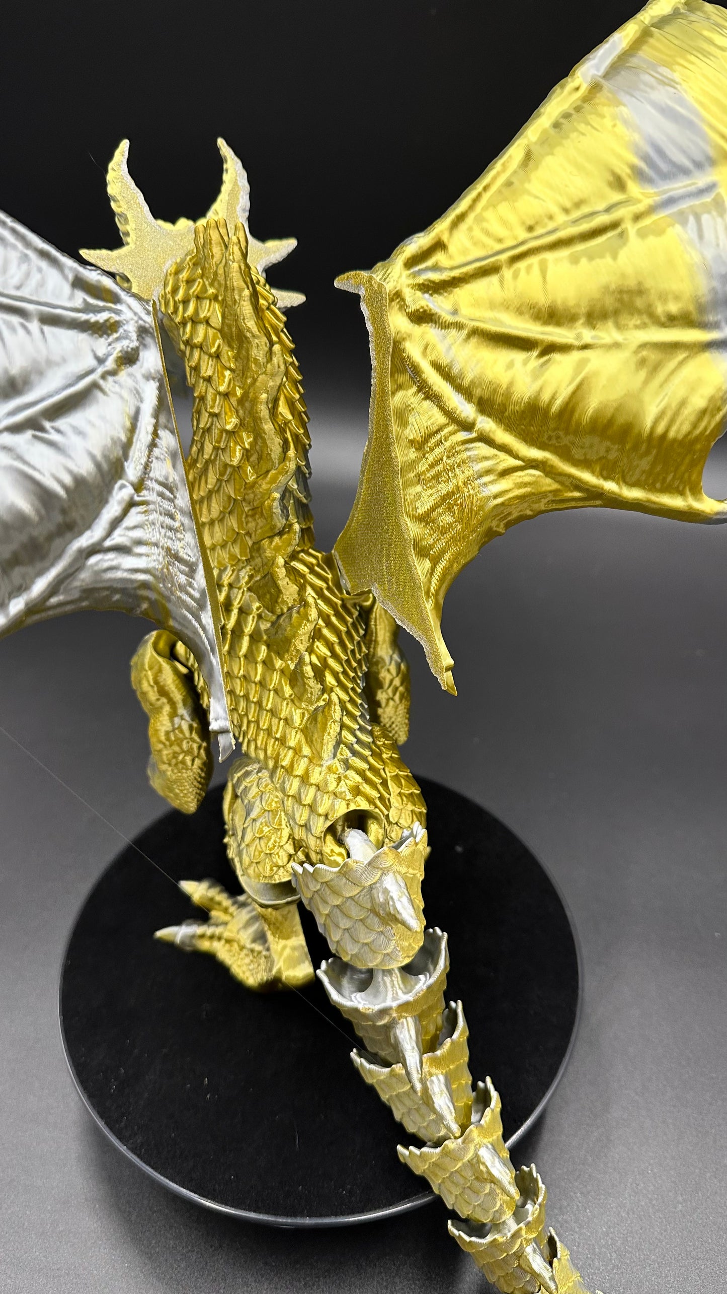 3D Printed Articulating "Epic" Winged Dragon
