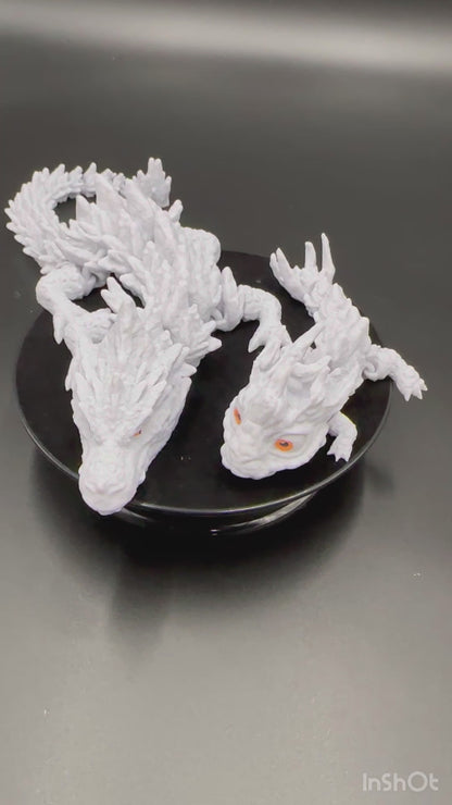 3D Printed Stone Dragon
