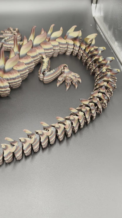 3D printed 5 Foot Imperial Dragon
