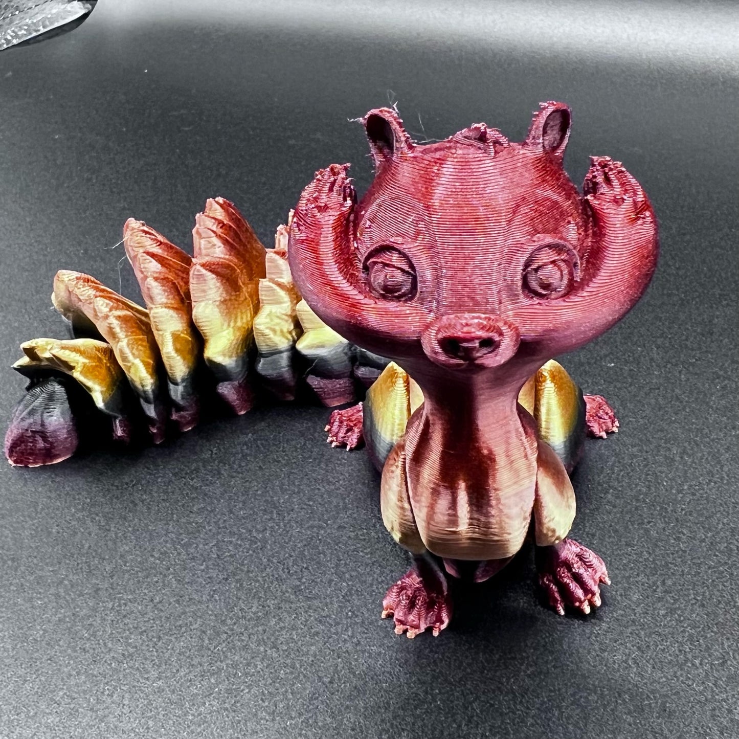 3D Printed Flexi Squirrel