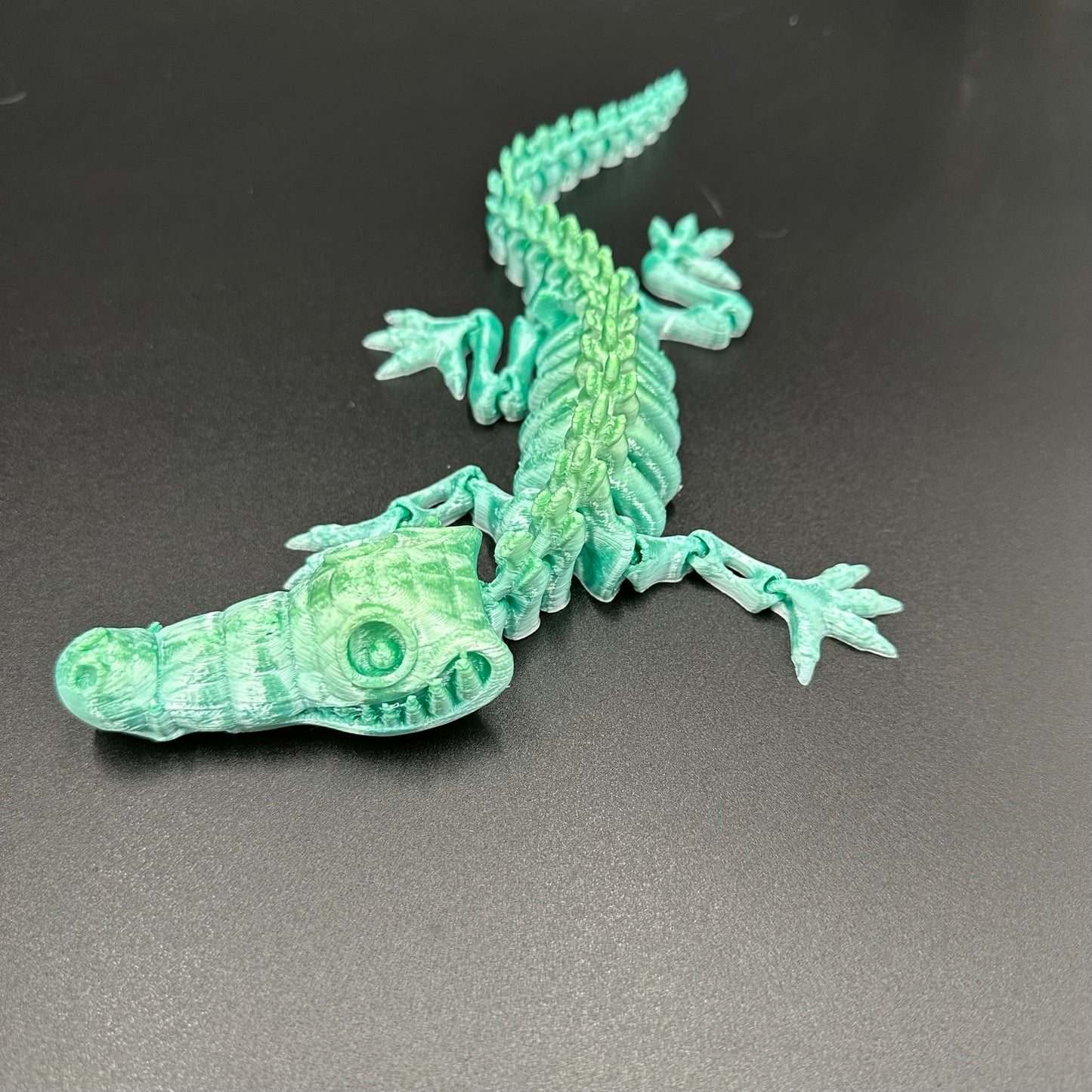 3D Printed Flexi Boney Crocodile