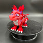 Multicolor Valentines Dragon with Wings!