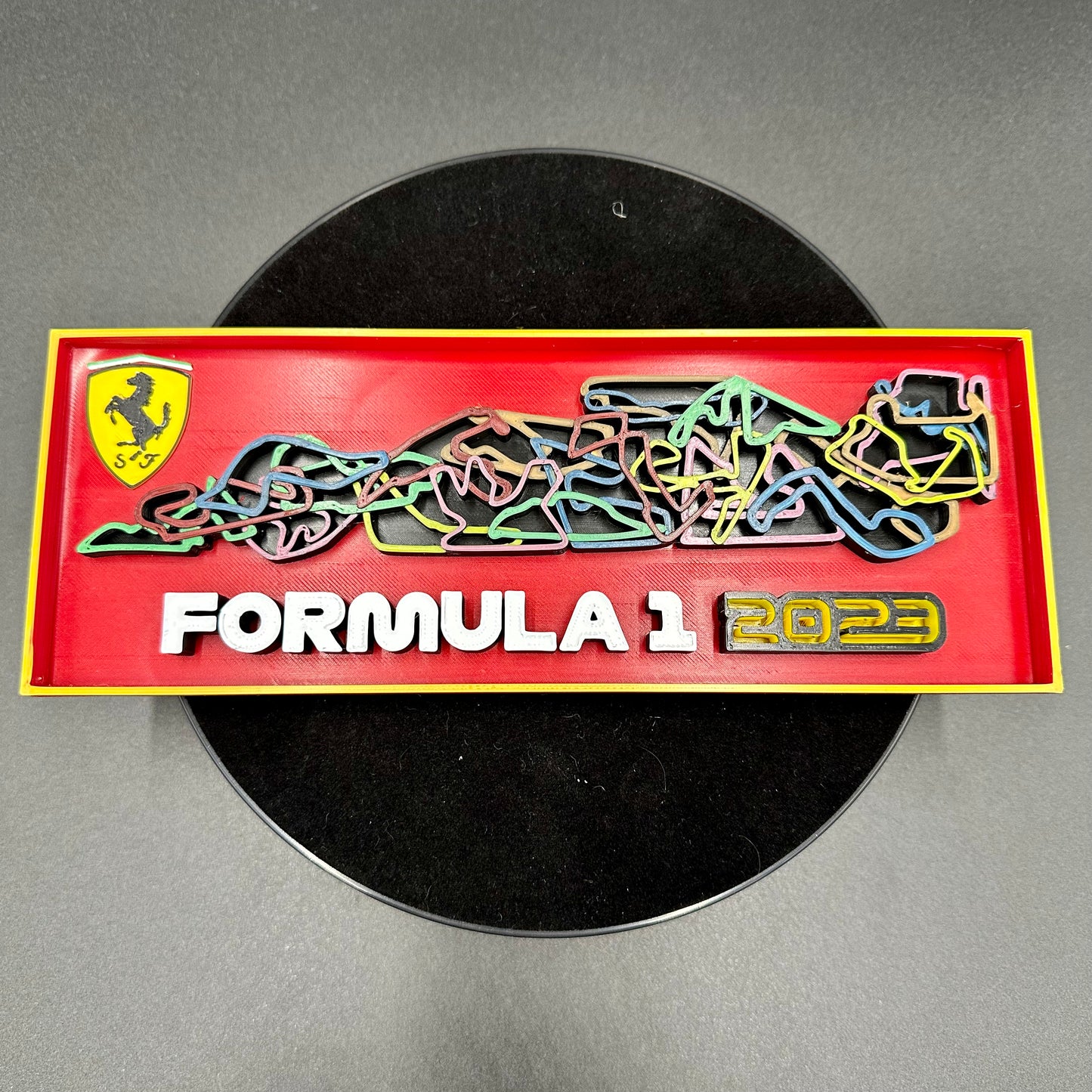 2023 F1 Racing Plaque