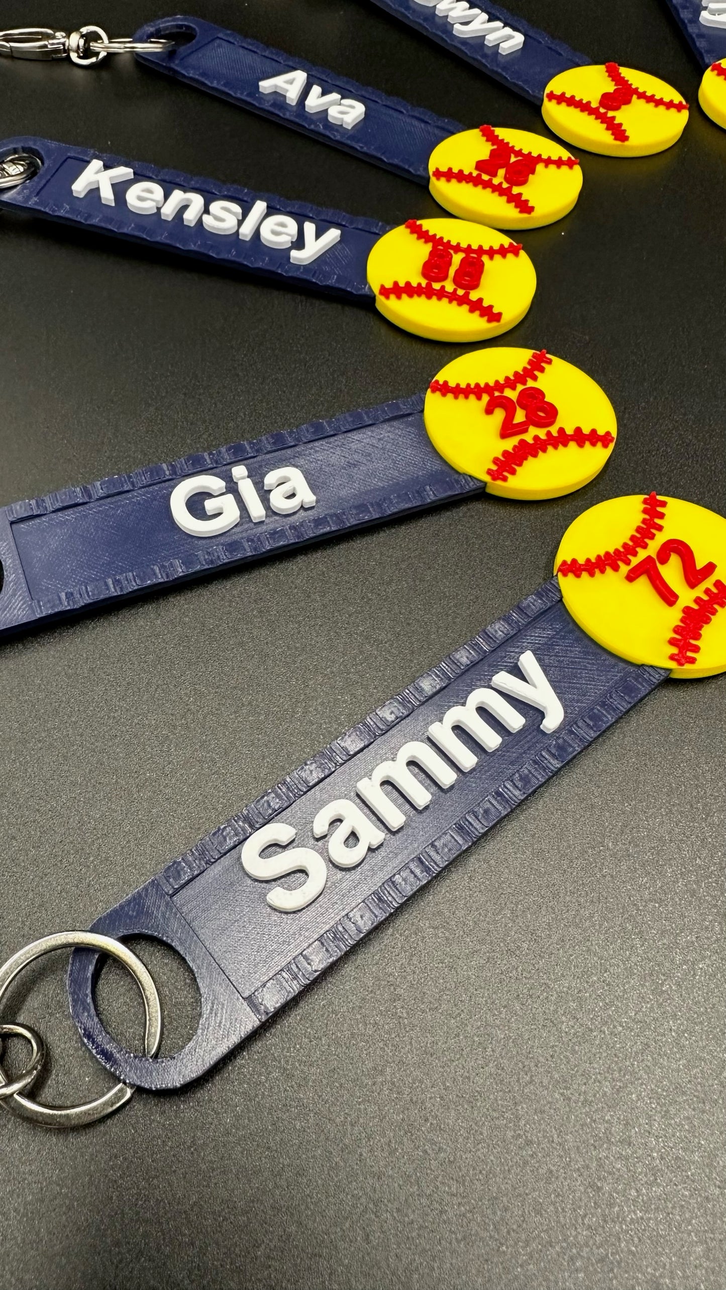 Customized Bag Tag Keychain